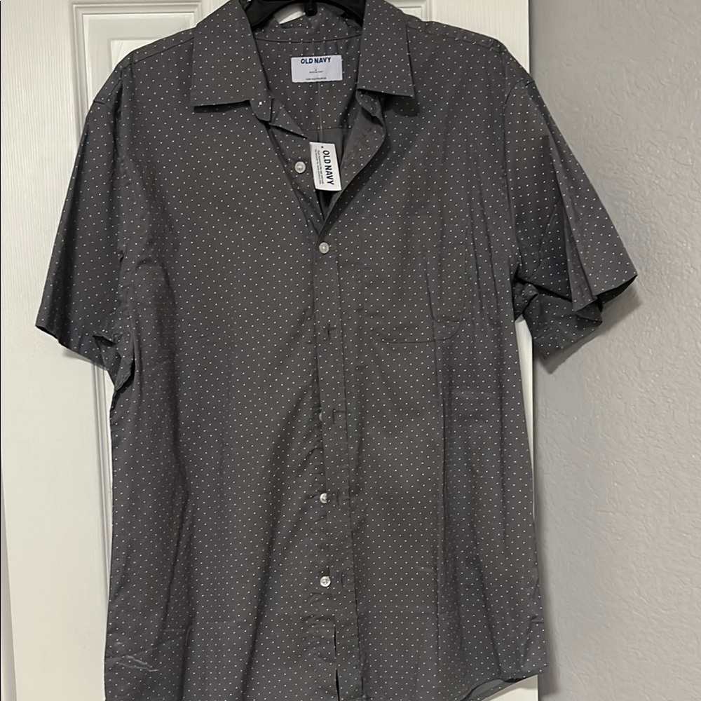 Old navy  gray  Casual Button Down Shirt